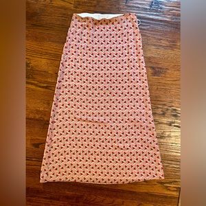 Tory Burch silk maxi skirt